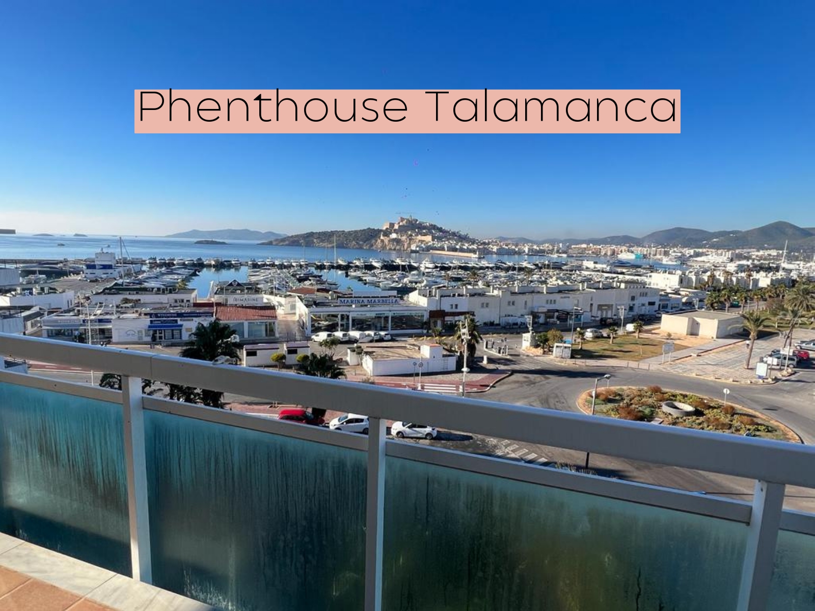 Luxury Penthouse in Talamanca with Panoramic Sea Views and Roof Terrace